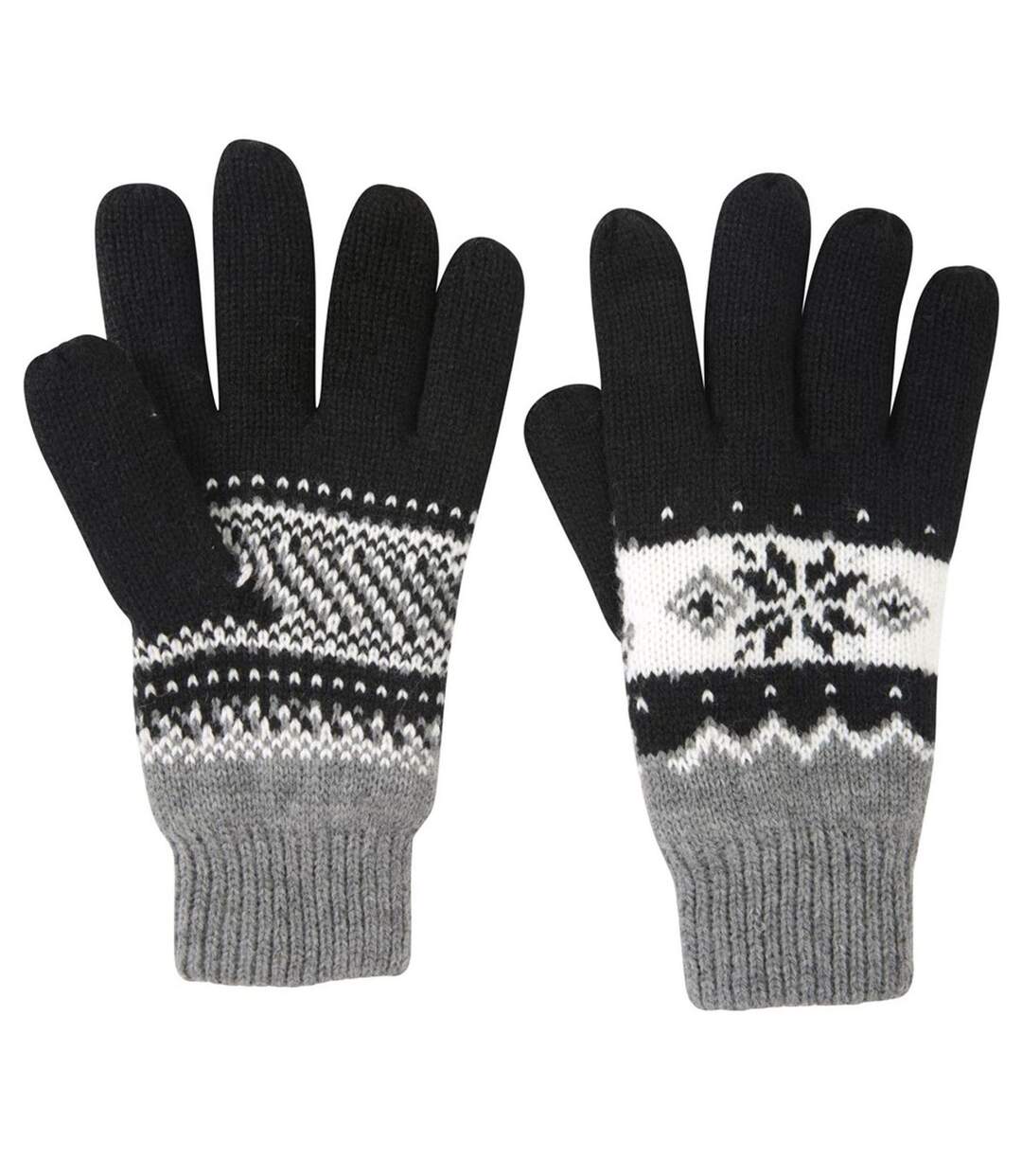 Gants Femme Taille Unique Noir Mountain Warehouse-3