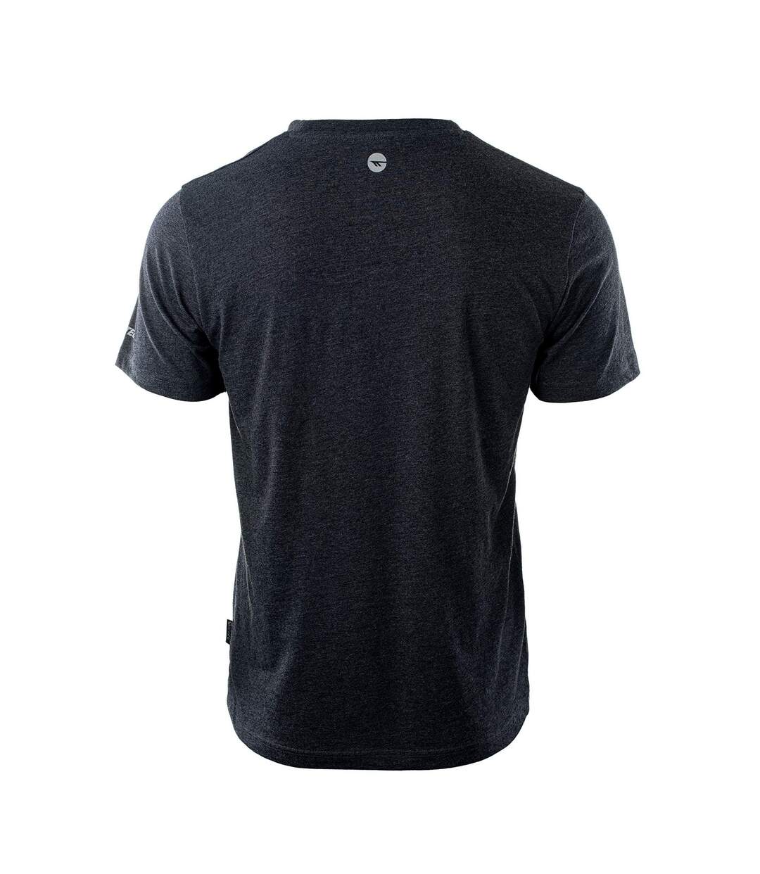 T-shirt Motif/style Uni Homme Gris Foncé Chiné Hi-Tec-2