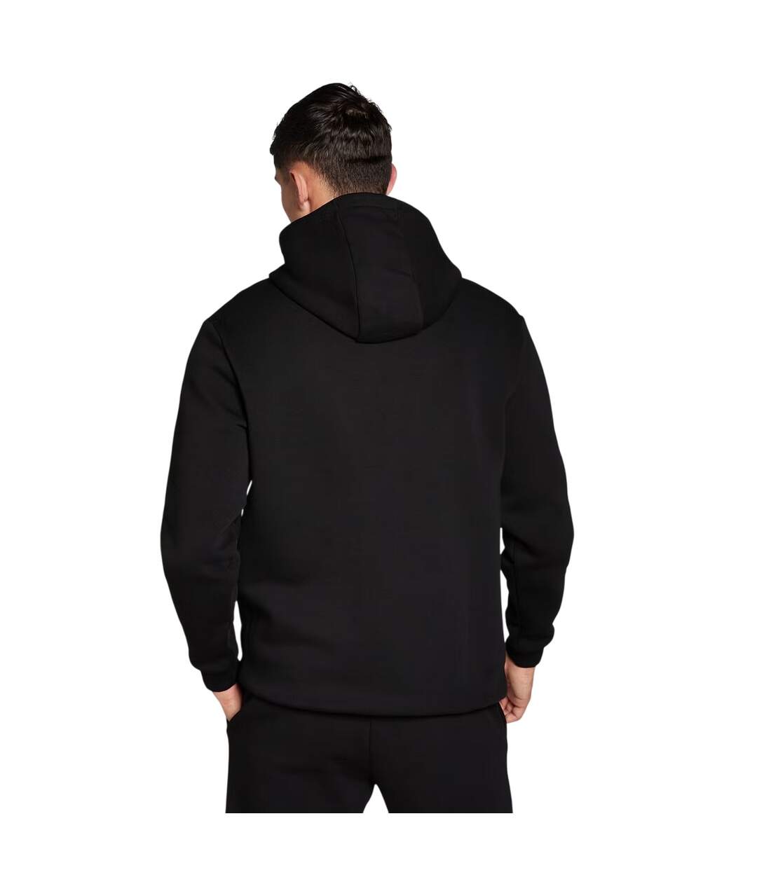 Sweat À Capuche Motif/style Logo Brodé Homme Noir MyProtein-3