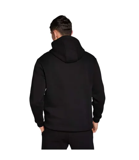 Sweat À Capuche Motif/style Logo Brodé Homme Noir MyProtein