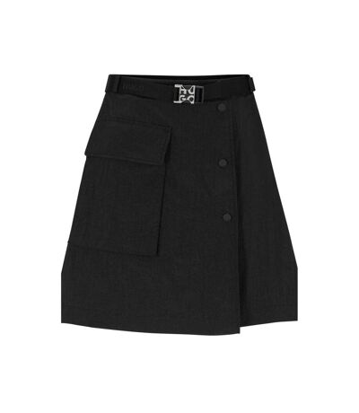 Jupe Radisa-1 Femme Noir Hugo