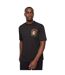 T-shirt Manches Courtes Motif/style Imprimé Graphique Homme Noir Glorious Gangsta-2