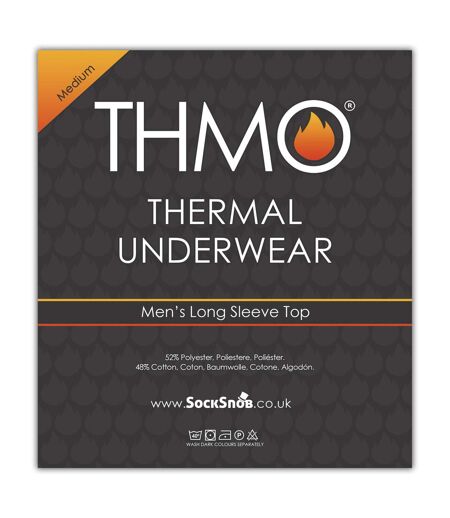 Mens Long Sleeve Super Soft & Warm Thermal Top