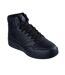Mens Overlay High Top Trainers Black Skechers-1