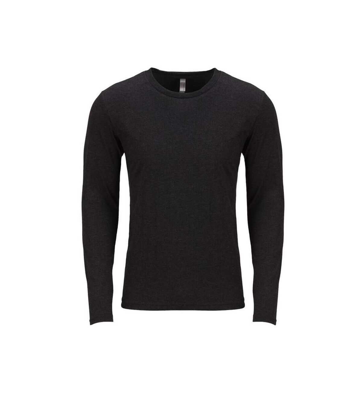 Next Level Adultes T-Shirt unisexe à manches longues en tissu ras-du-cou à triple épaisseur (Vintage Black) - UTPC3481