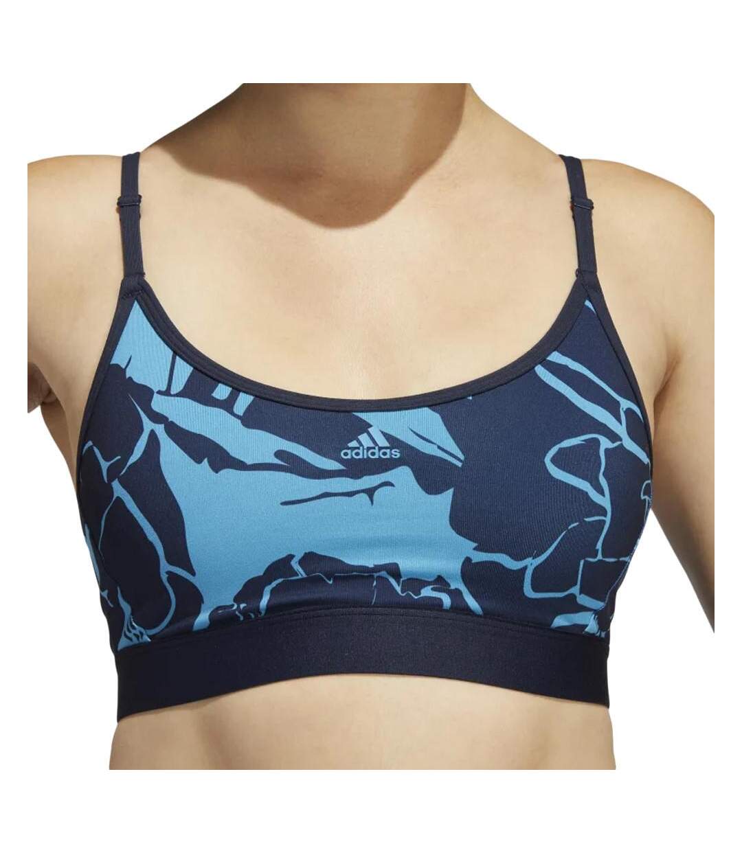 Brassière Noir/Bleu Femme Adidas HH9113 - XXL A-C-1