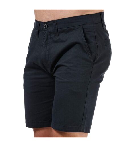 Mens dillenger cotton twill shorts navy Weekend Offender