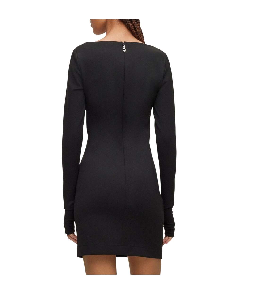 Robe Décontractée Kordella Femme Noir Hugo-3