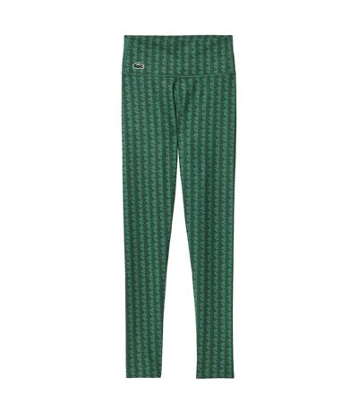 Legging femme vert Lacoste