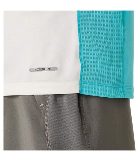 Mens Ibuki Road T-shirt Aqua Asics