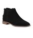 Womens/ladies Rylie Leather Ankle Boots Black Toms-1
