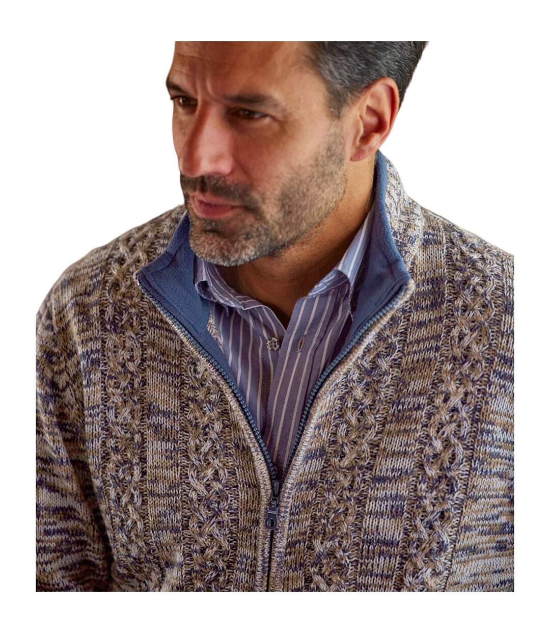 Veste homme bleu marine Atlas For Men-4