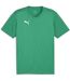 Mens Teamfinal Training T-shirt Green Silver Puma-1