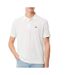 Polo blanc homme lacoste classic fit-1