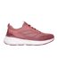 Womens/ladies Edgeride Power Flow Trainers Dark Mauve Skechers-3