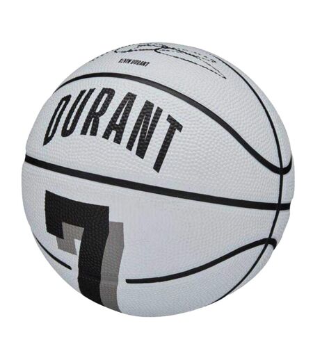 Ballon De Basket Motif/style Mini Kevin Durant Taille 3 Blanc Wilson