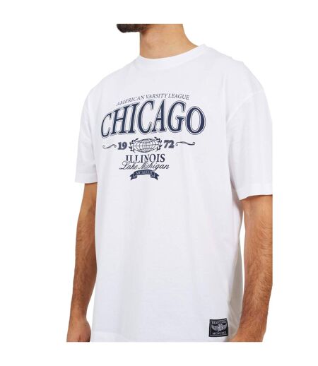 T-shirt Homme Blanc Cassé Brave Soul
