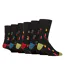 6 Pairs Soft Top Non Elastic Diabetic Socks For Men-1
