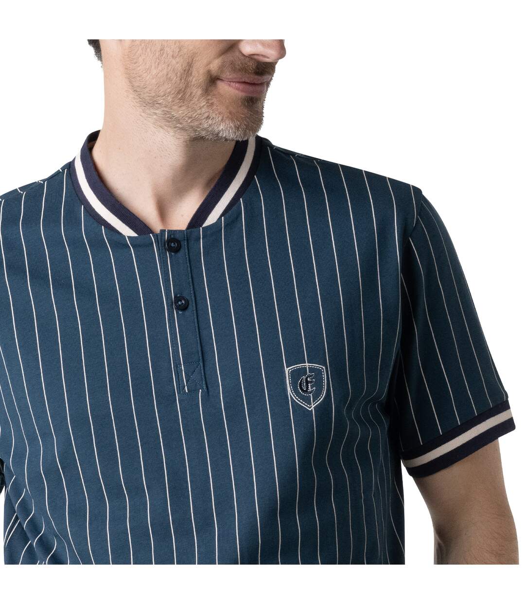 Pyjama court homme Sport Club Eminence-5