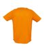 T-shirt Sporty Homme Orange Néon SOLS-2