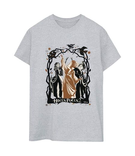 Disney - T-shirt HOCUS POCUS BIRDS - Femme (Gris chiné) - UTBI20246
