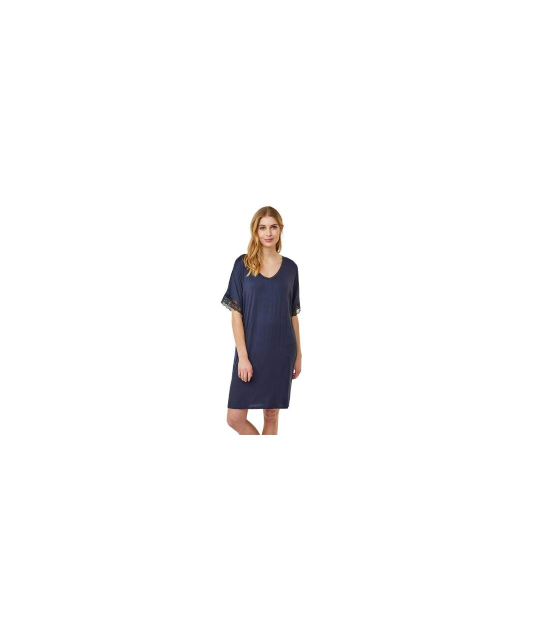 Womens/ladies Lucille Loose Fit Nightdress Parisian Night CCDK Copenhagen-1