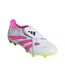Chaussures De Football Predator League À Languette Repliée Pour Hommes, Firm Ground Blanc Rose Adidas-3