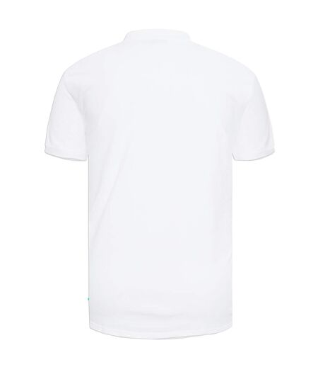 Duke Mens Grant Chest Pocket Pique Polo Shirt (White) - UTDC177