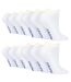 12 Pair Unisex Low-Cut Diabetic Trainer Socks: Ideal for Swollen Feet & Ankle-1
