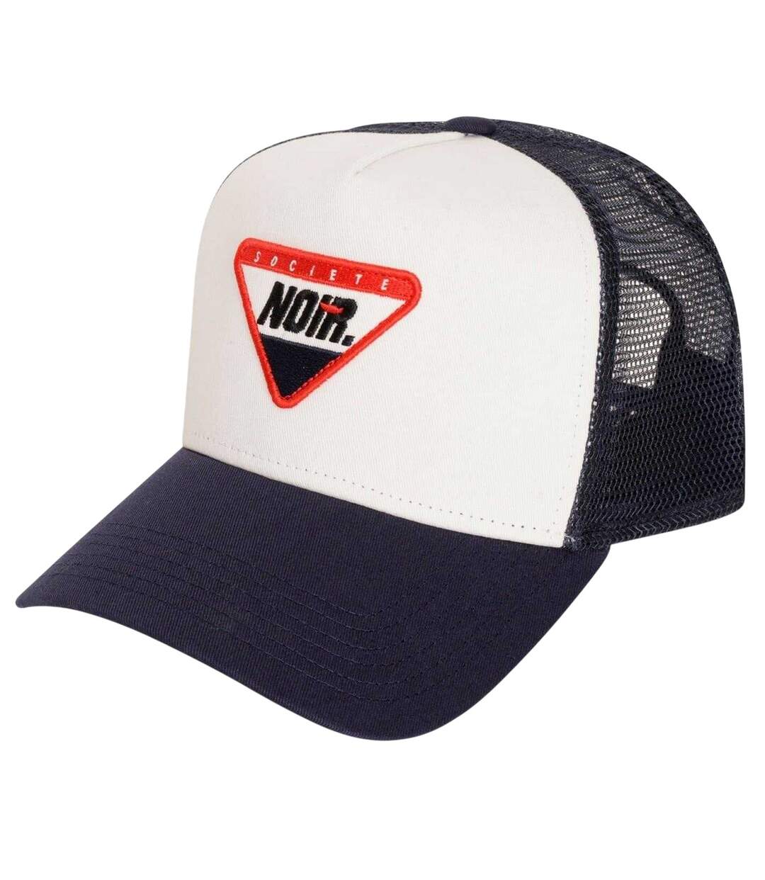 Casquette De Baseball Motif/style Losange Bleu Marine Societe Noir-1