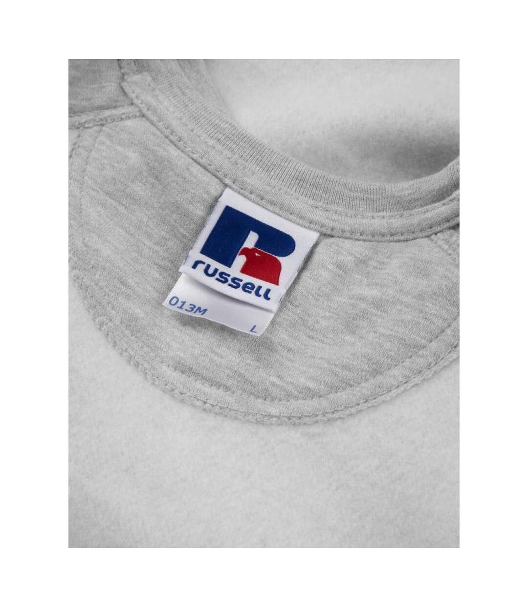 Sweatshirt De Travail Homme Gris Clair Russell-3