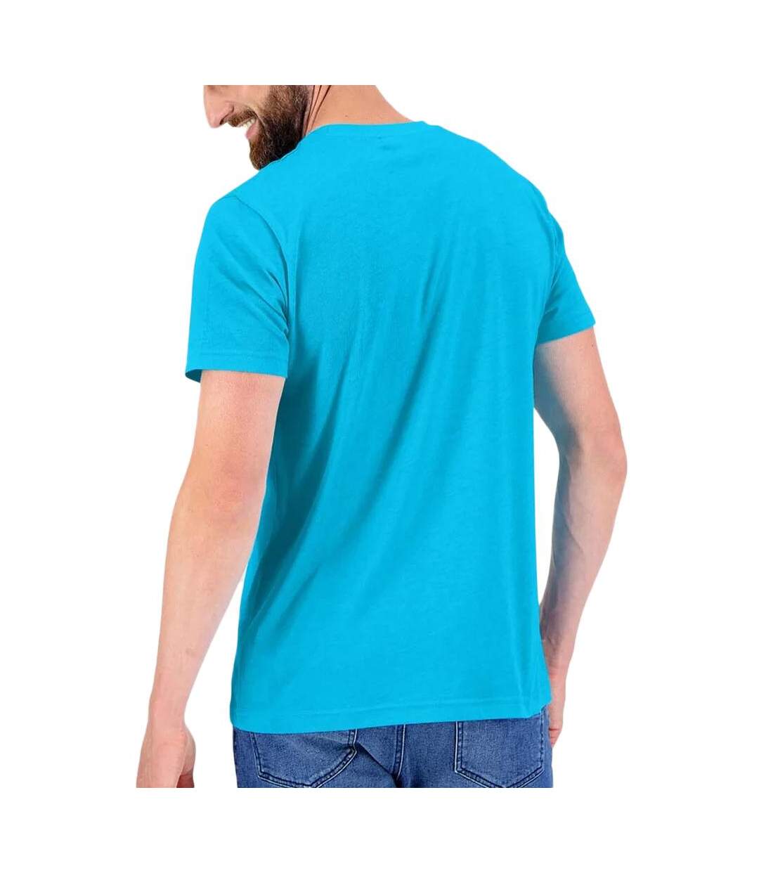 T-shirt Bleu Homme TBS PIERETEE - L