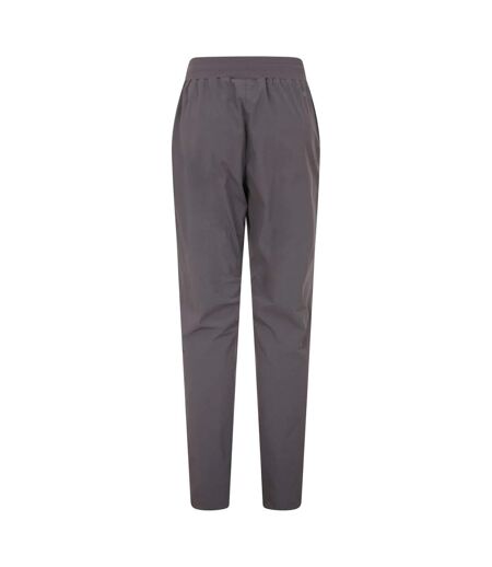 Pantalon Court À Taille Élastiquée Avec Cordon Explorer Femme Gris Foncé Mountain Warehouse