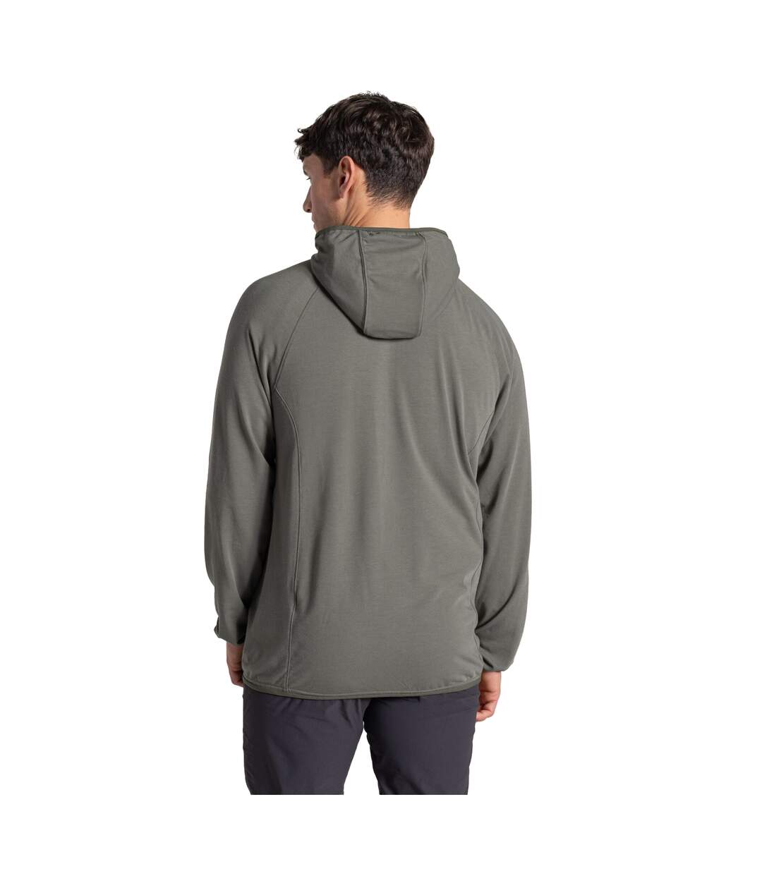 Mens Nadim Nosilife Hooded Jacket Dark Sage Craghoppers-3