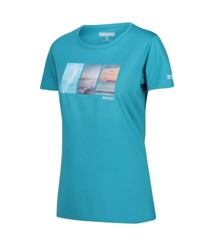 T-shirt fingal femme bleu tahoe Regatta