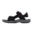 Childrens/kids Antibes Sandals Black Karrimor-3