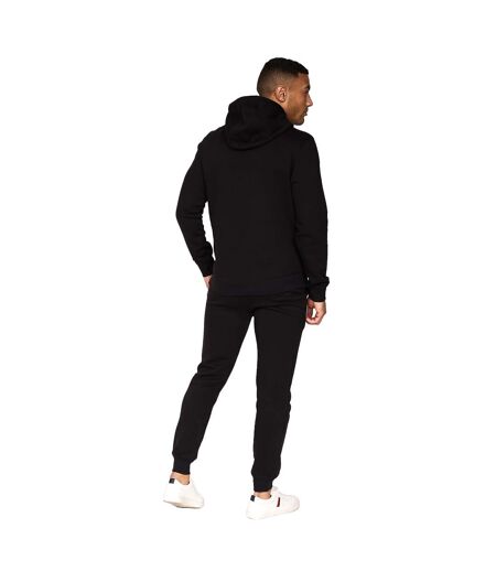 Sweats à capuche traymax homme noir / bleu roi Crosshatch