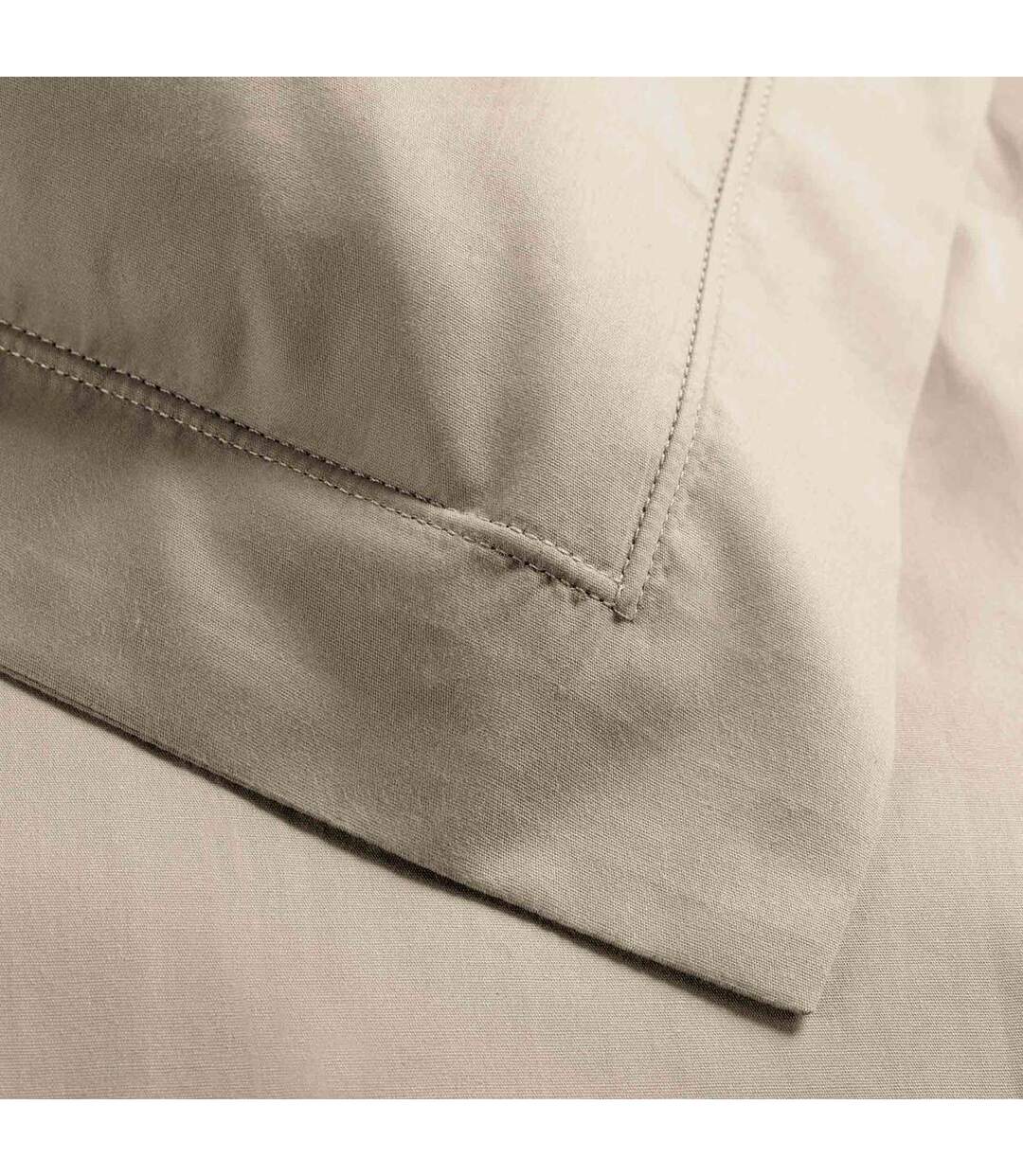 Taie d'Oreiller Percaline 50x70cm Sable-3