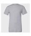 Canvas Mens Triblend Crew Neck Plain Short Sleeve T-Shirt (White Fleck Triblend) - UTBC2596