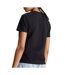 T-shirt noir femme calvin klein jeans diffused-2