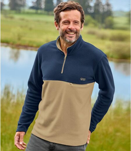 Men's Sporty Fleece Jumper
