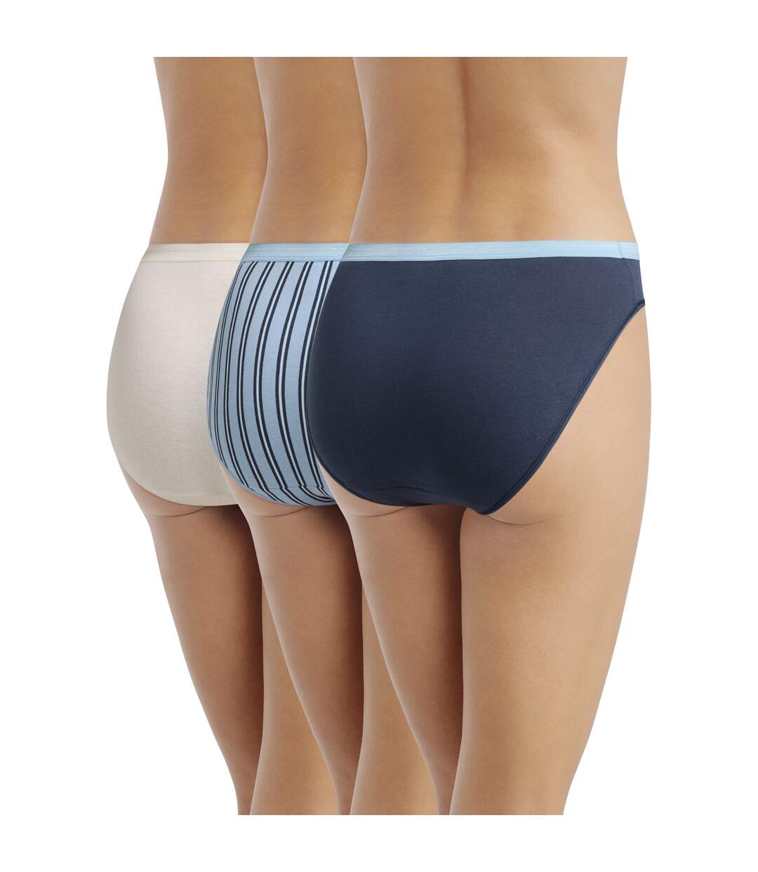 Lot de 3 Slips Coton Dim x Inès de La Fressange-2