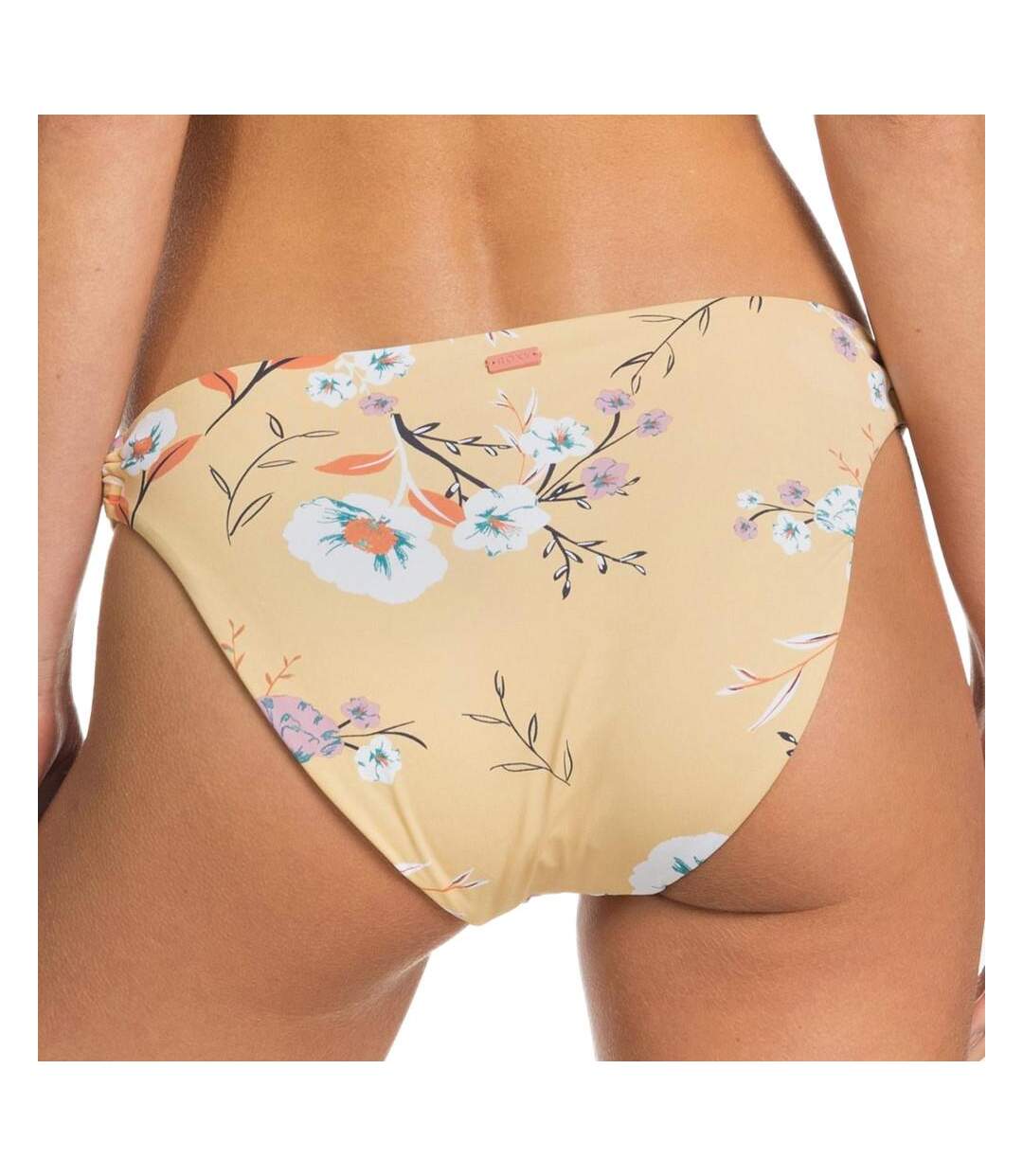 Bas de Bikini Jaune/Fleurs Femme Roxy Lahaina Bay - M-2