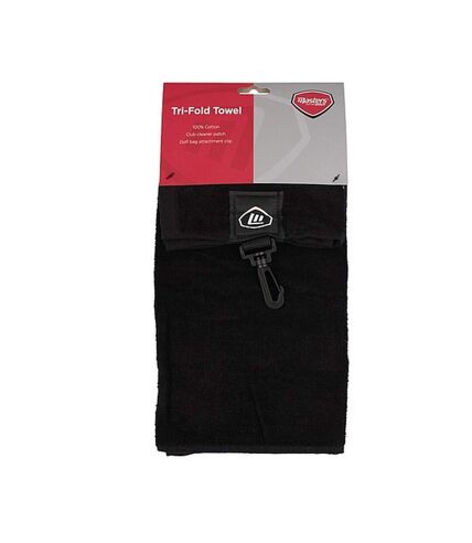 Serviette de golf tri-fold taille unique noir Masters