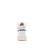 Baskets blanches/grises/bleu homme adidas hoops-3