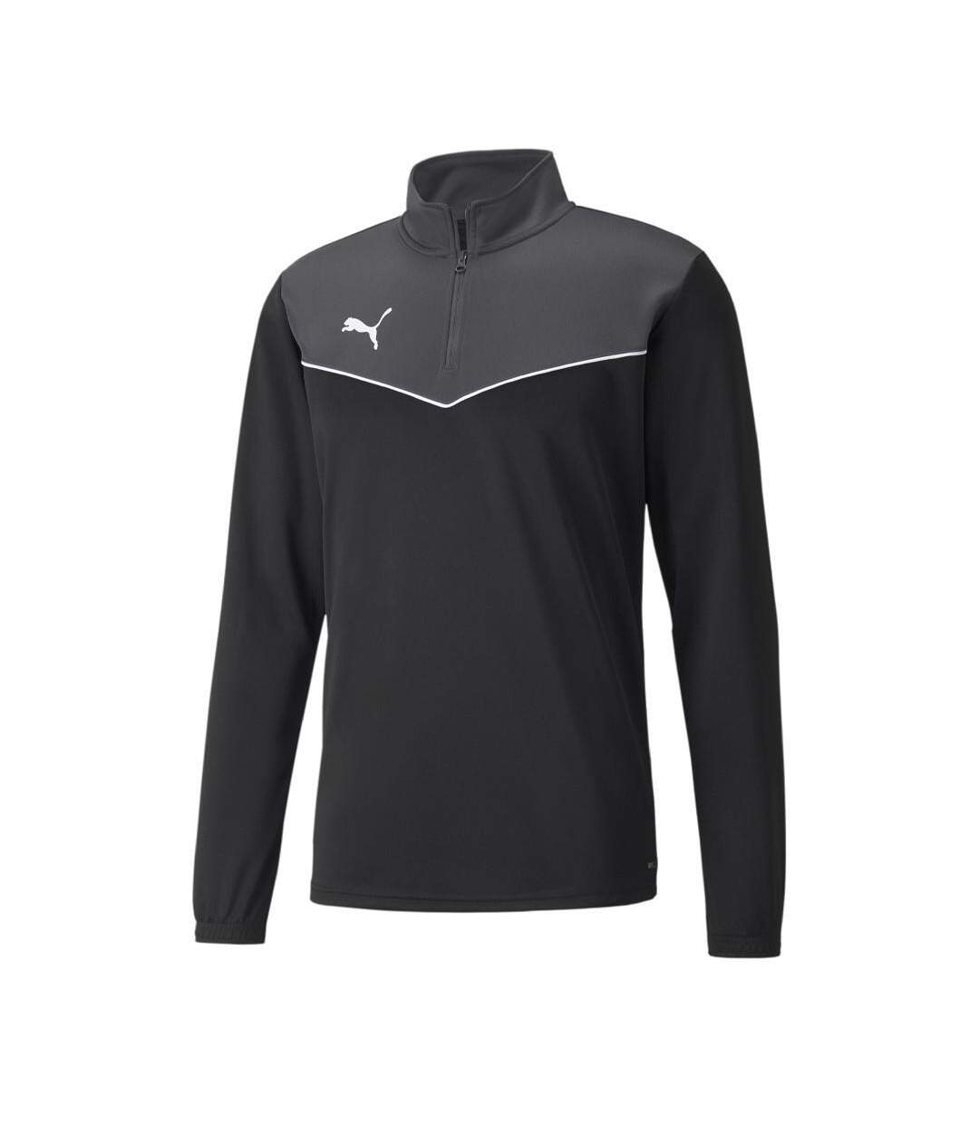 Sweat 1/4 De zip Noir/Gris Homme Puma Indrise - L-1