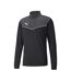 Sweat 1/4 De zip Noir/Gris Homme Puma Indrise - L