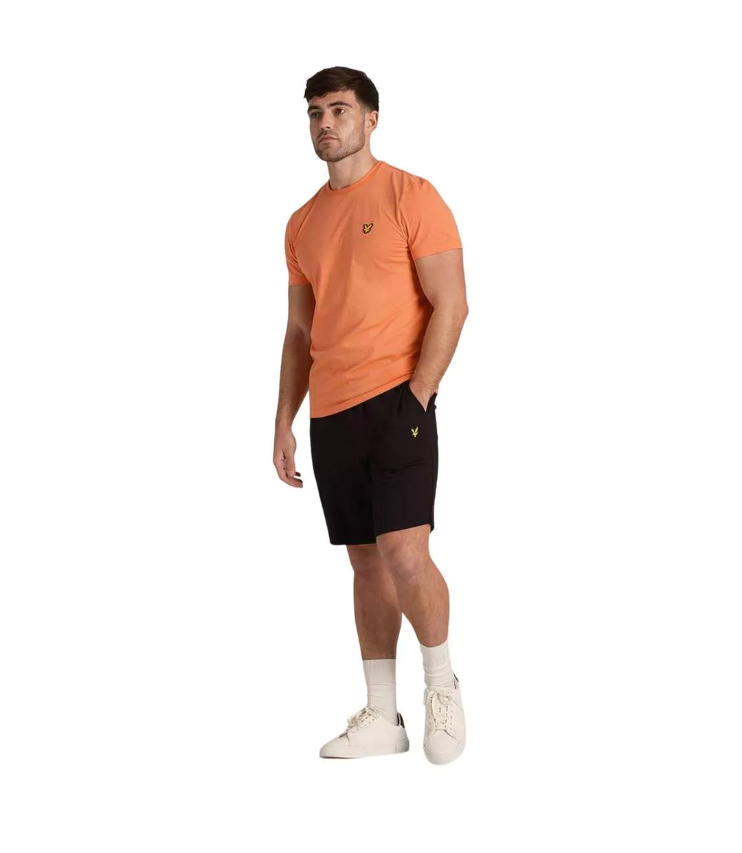 T-shirt Martin Homme Corail Lyle & Scott-1