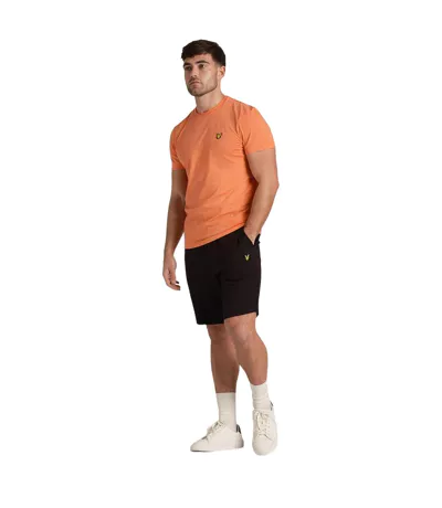 T-shirt Martin Homme Corail Lyle & Scott