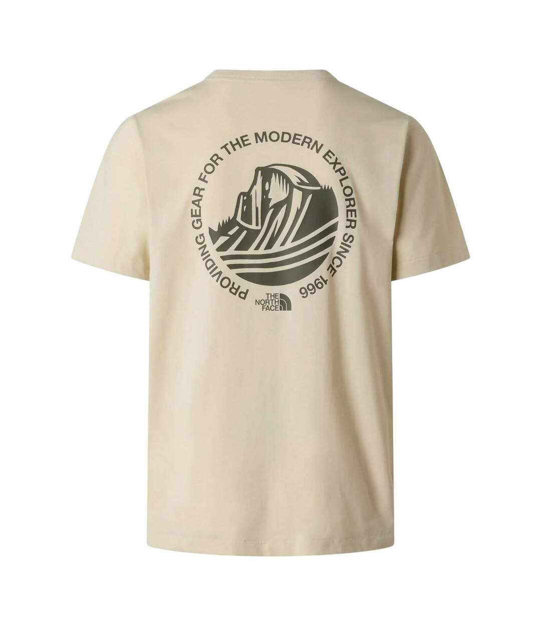 T-shirt Motif/style Graphique Monte Homme Marron Beige Gris The North Face-3